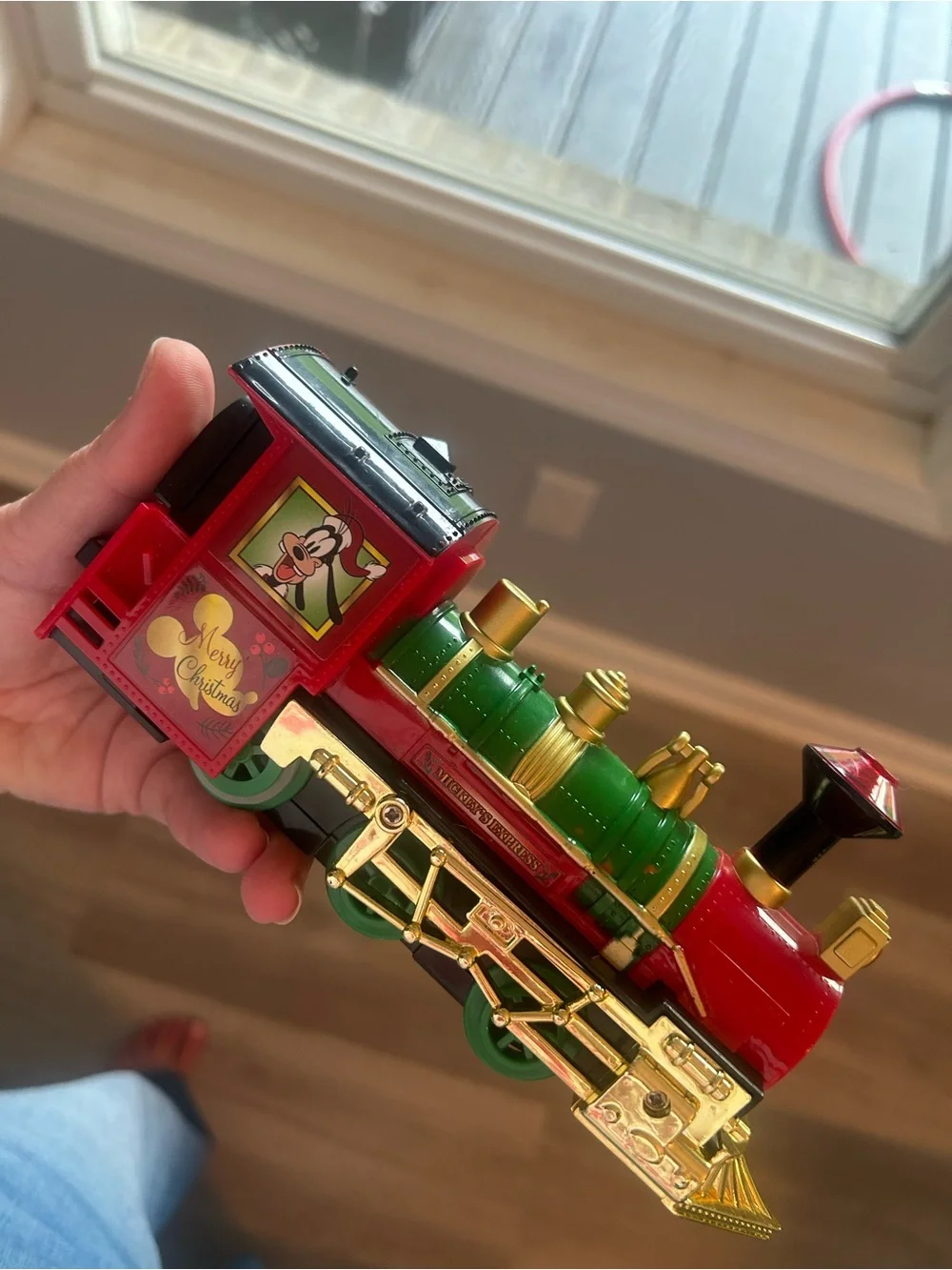 Disney Mickey Mouse Holiday Express Train Locomotive Engine Replacement Goofy